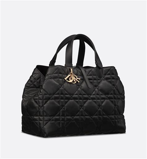 dior small dior toujours bag black macrocannage calfskin women|Large Dior Toujours Bag Black Macrocannage Grained Calfskin.